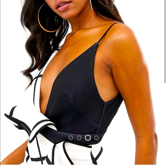 Mono grid Midi Dress 👗 - Picture 2 of 9